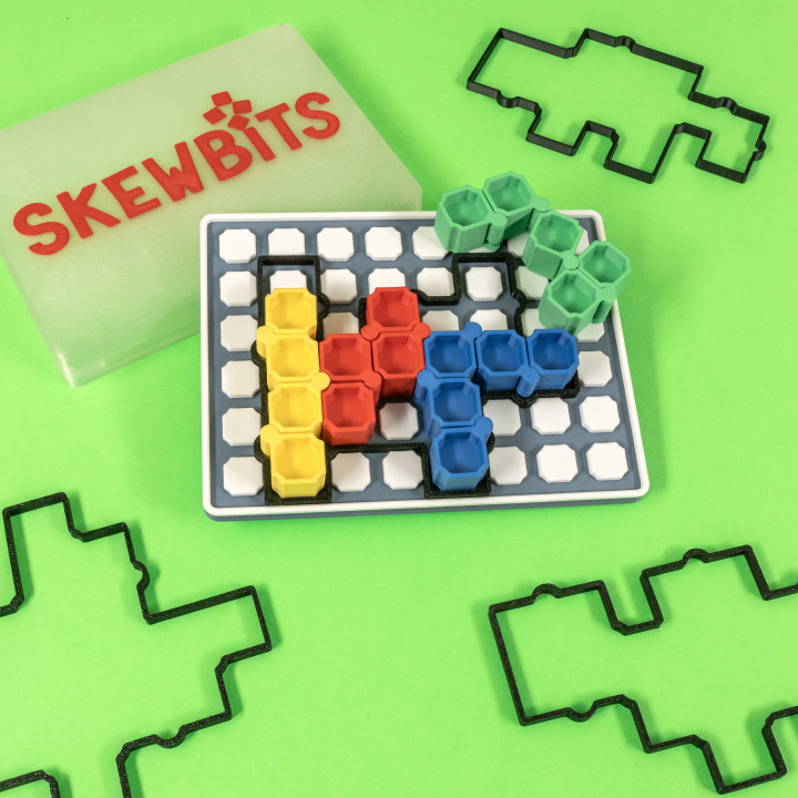 SKEWBITS (v1 outdated) // Original Puzzle Game w/ Problems 001-040 and Extras image