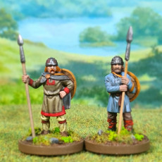 Picture of print of Carolingian Warriors 2