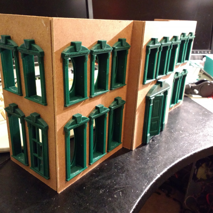3D Printable Christmas Vacation Advent House by Steve