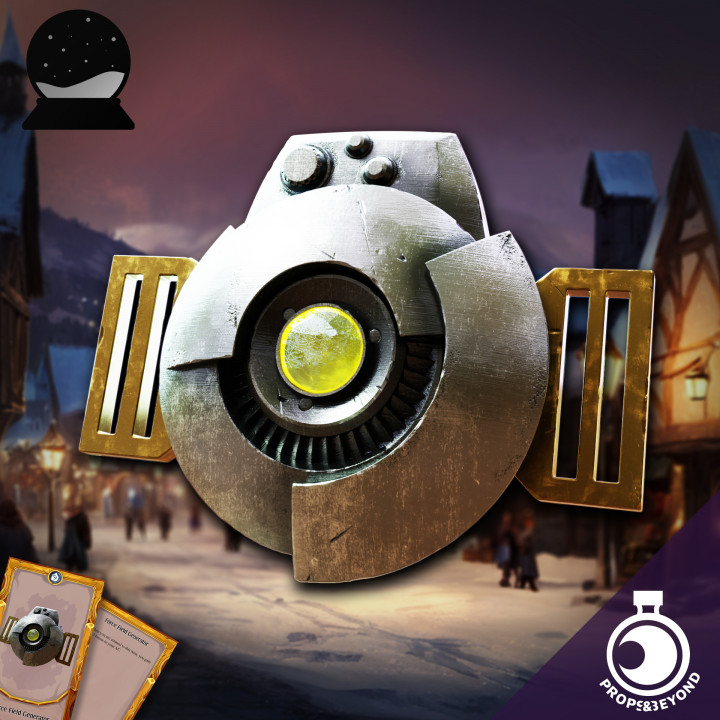 Force Field Generator - Belt Buckle