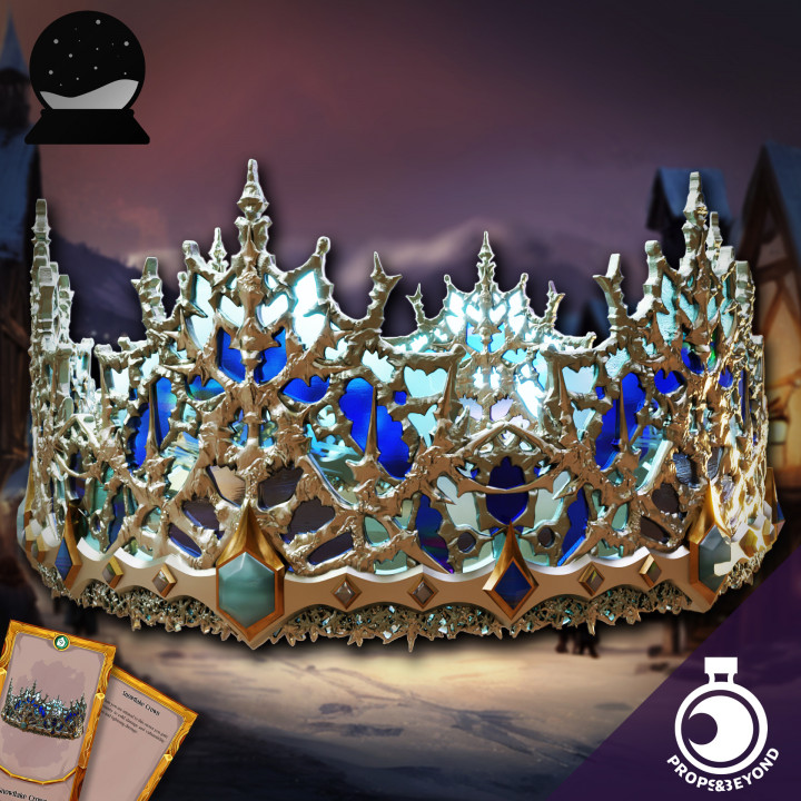 Snowflake Crown image