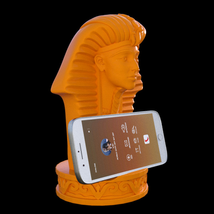Egyptian King Phone Holder image