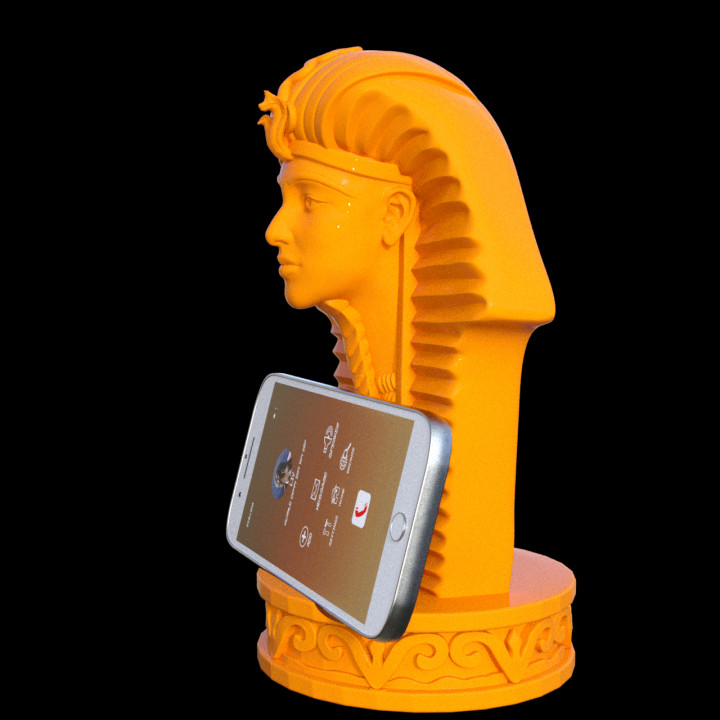 Egyptian King Phone Holder image
