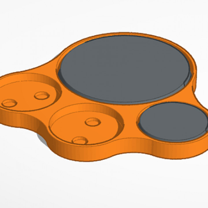 50mm (x1) 25mm (x3) movement tray image