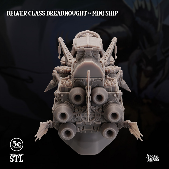 Delver Class Dreadnought - Mini-Ship