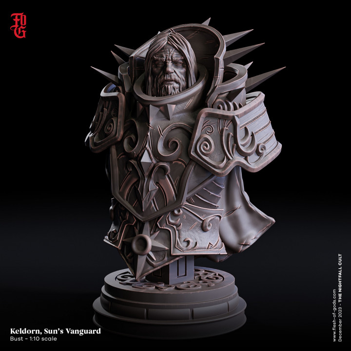 Keldorn, Sun's Vanguard (Human Paladin) - Bust
