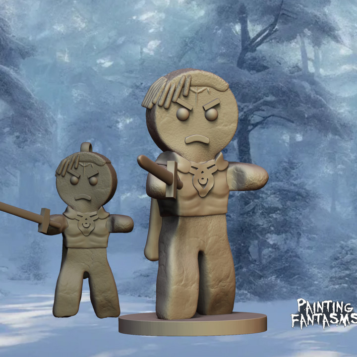 Gingerbread Paladin!