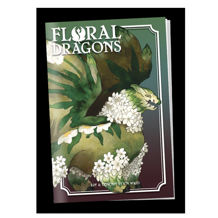 THE FIELD GUIDE TO FLORAL DRAGONS: BOOK 4 (BOOKLET) image