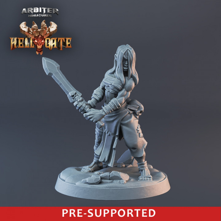 Pre-supported Cultist Rager Female 02