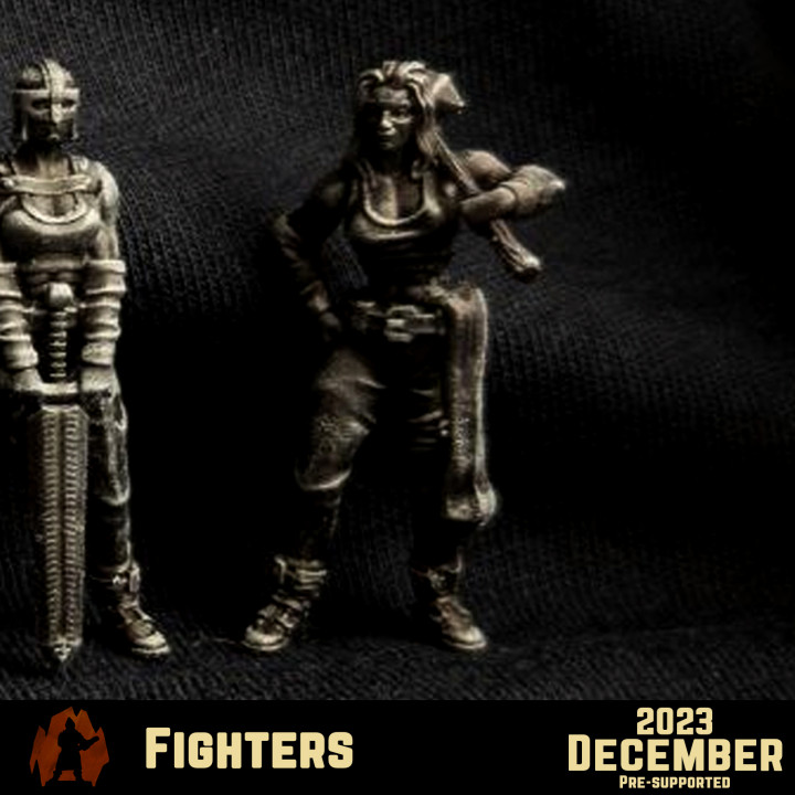 Fighter with Hammer