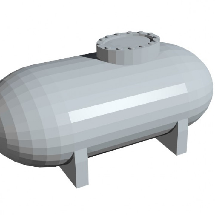 28mm/32mm Scale Industrial Tank Liquid or Gas Storage