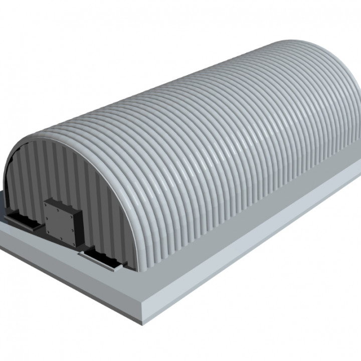 Quonset Huts 28/32mm Scale image