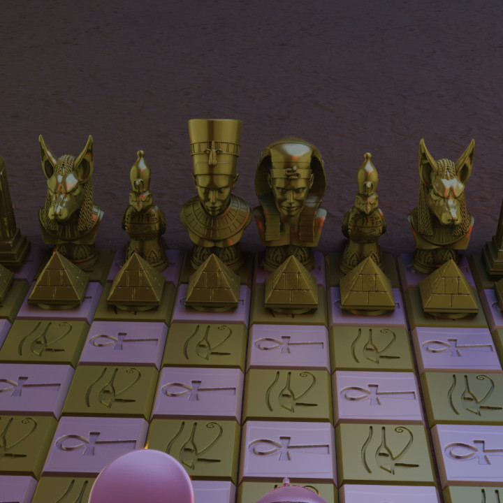 Egyptian chess image