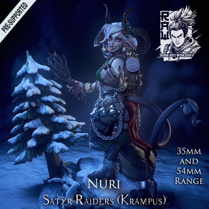 Nuri The Satyr - Female Krampus image