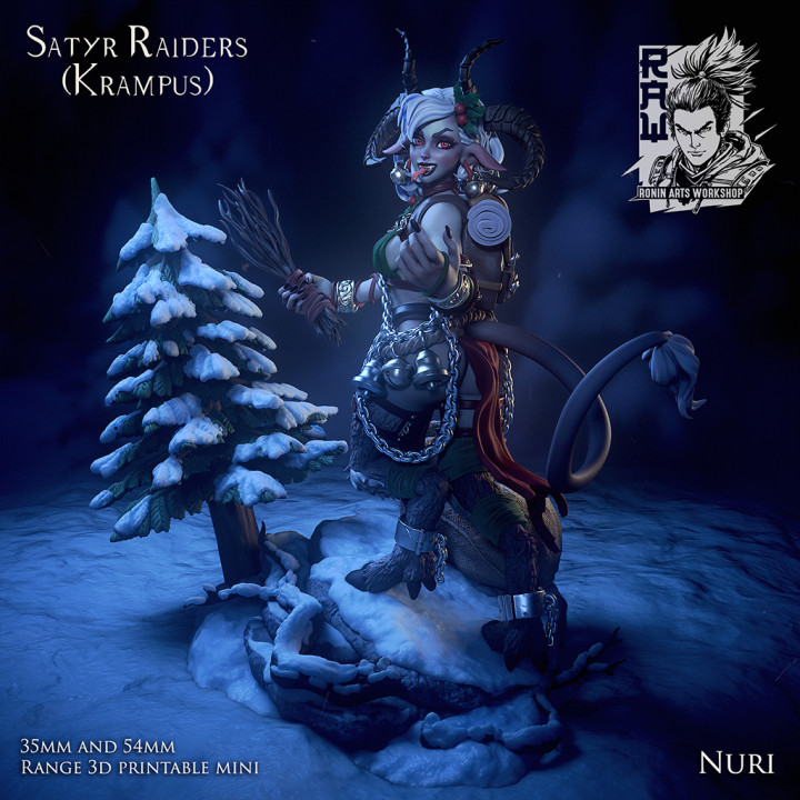 Nuri The Satyr - Female Krampus image