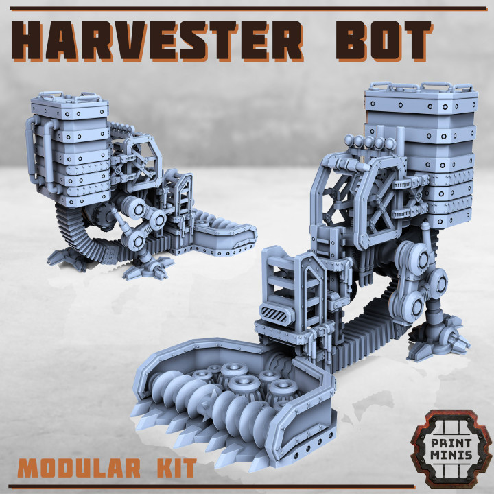 Harvester Bot with drivers image