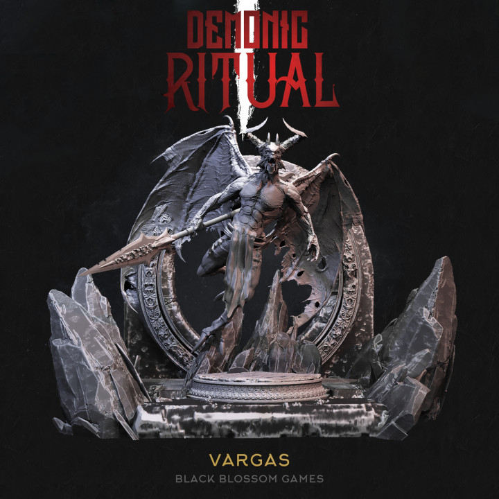 DEM004 Vargas :: Demonic Ritual I :: Black Blossom Games image