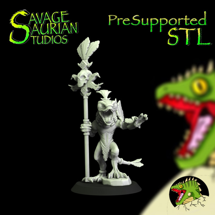 Pygmy Lizardmen Witchdoctor image