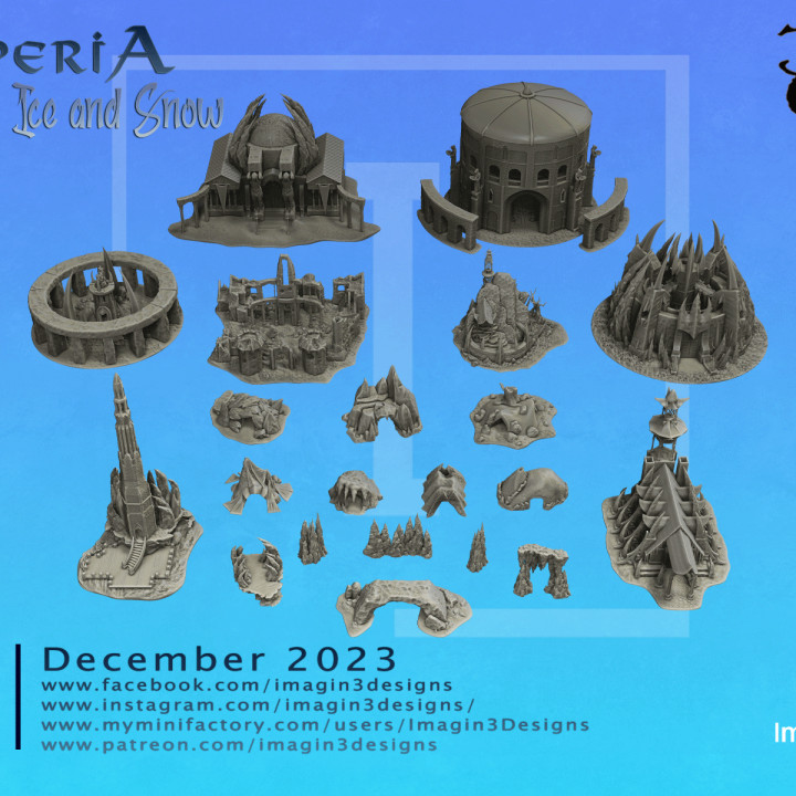 Emperia: The Land of Ice and Snow COMPLETE SET image