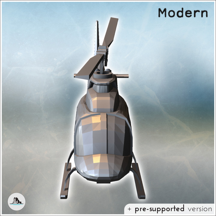 Bell 206 JetRanger multi-role utility helicopter (2) - Cold Era Modern Warfare Conflict World War 3 RPG Post-apo WW3 WWIII