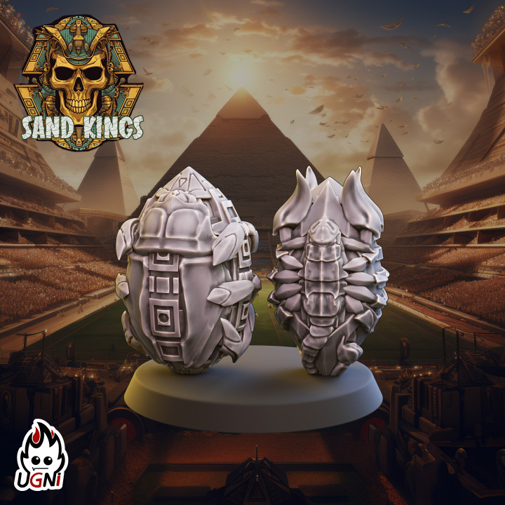 Team tokens and balls for Sand Kings Team image
