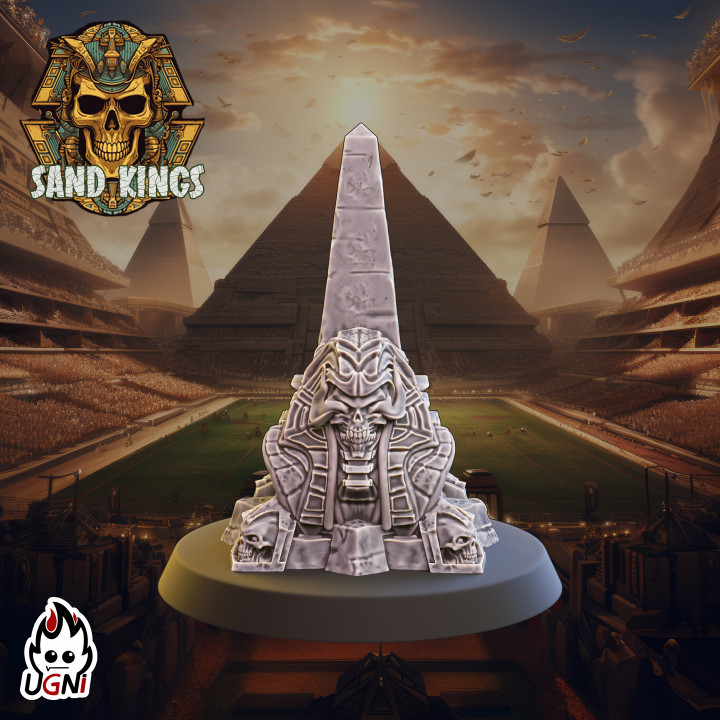 Team tokens and balls for Sand Kings Team