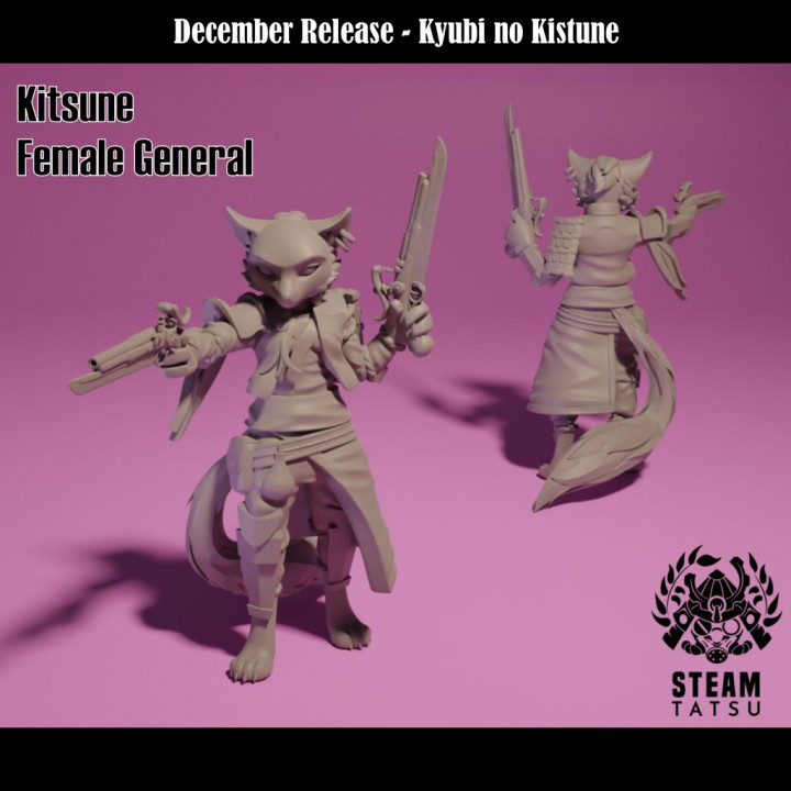 Kitsune - Female General Gun blade