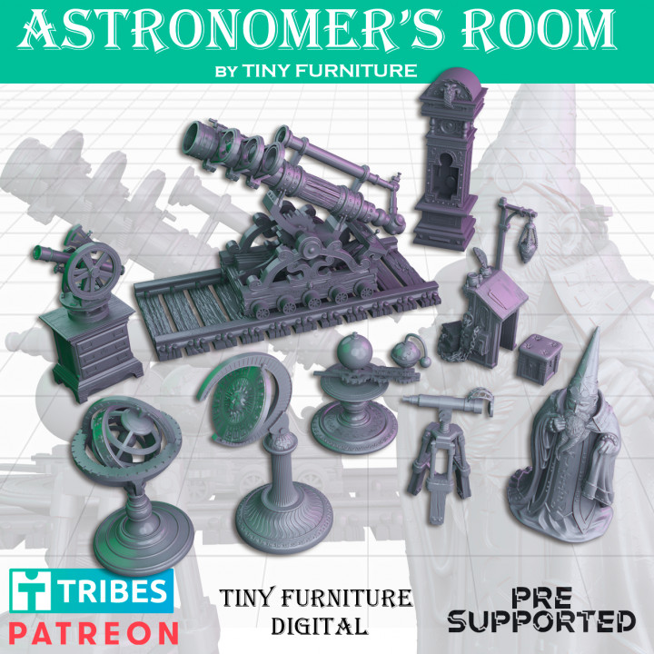 Astronomer's Room image