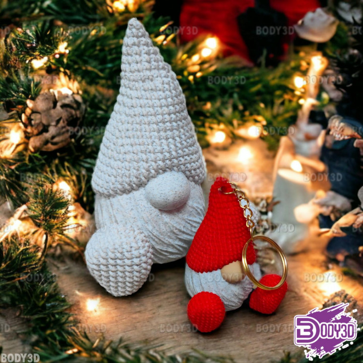 Crocheted Gnome image
