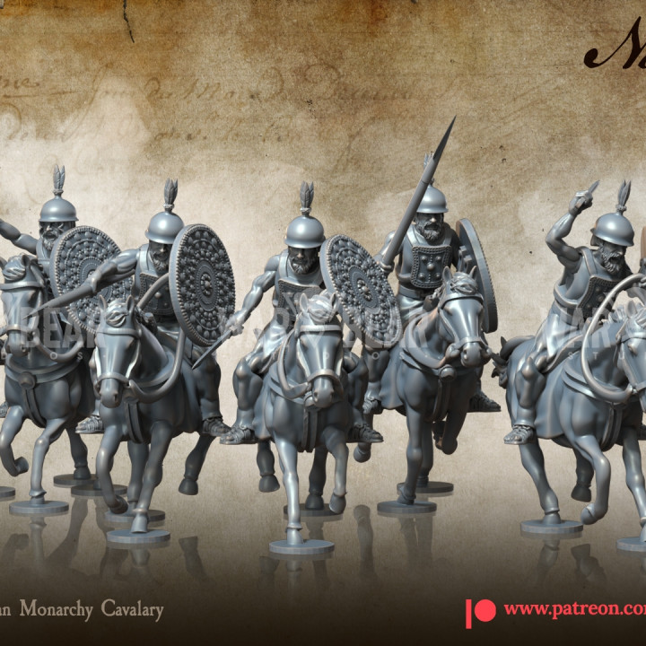 Roman monarchy cavalry image