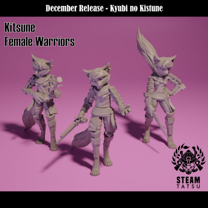 Kitsune - Female Warriors