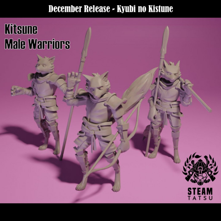 Kitsune - Male Warriors image