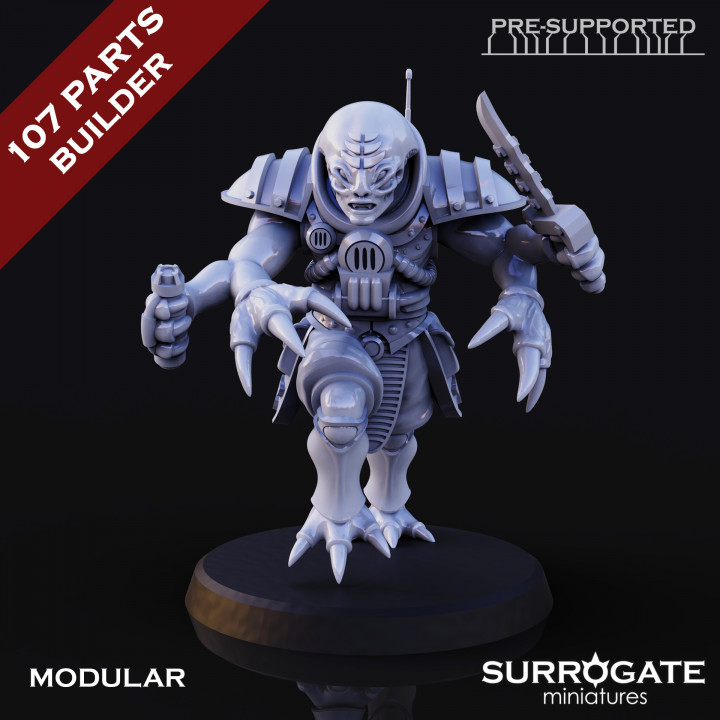Biohackers Bio Initiates, Surrogate Miniatures November 2023 Modular Unit Release
