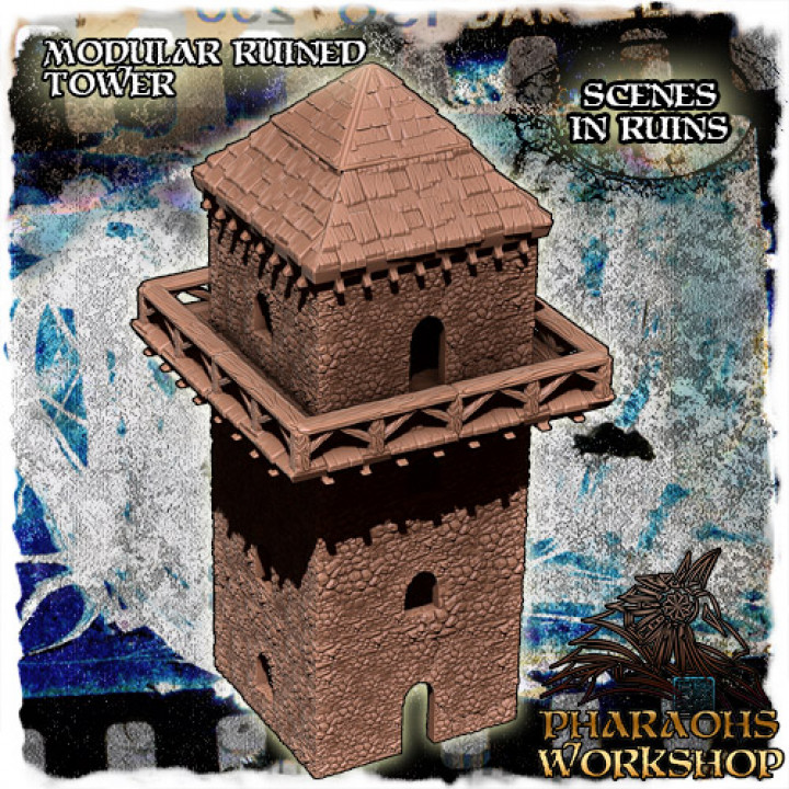 Modular Ruined Tower image