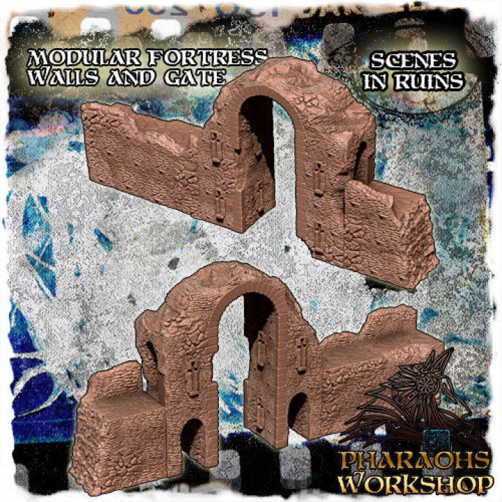 Modular Fortress Walls image