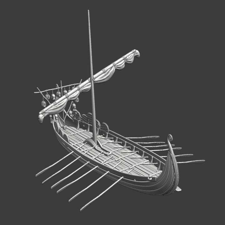 Medieval Viking Ship - Ragnars Revenge (Wargaming) image