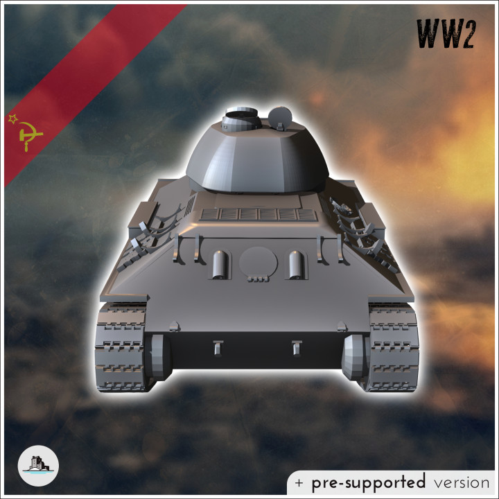 T-34-76 M1940 (15mm) - Soviet army WW2 Second World East front Ostfront