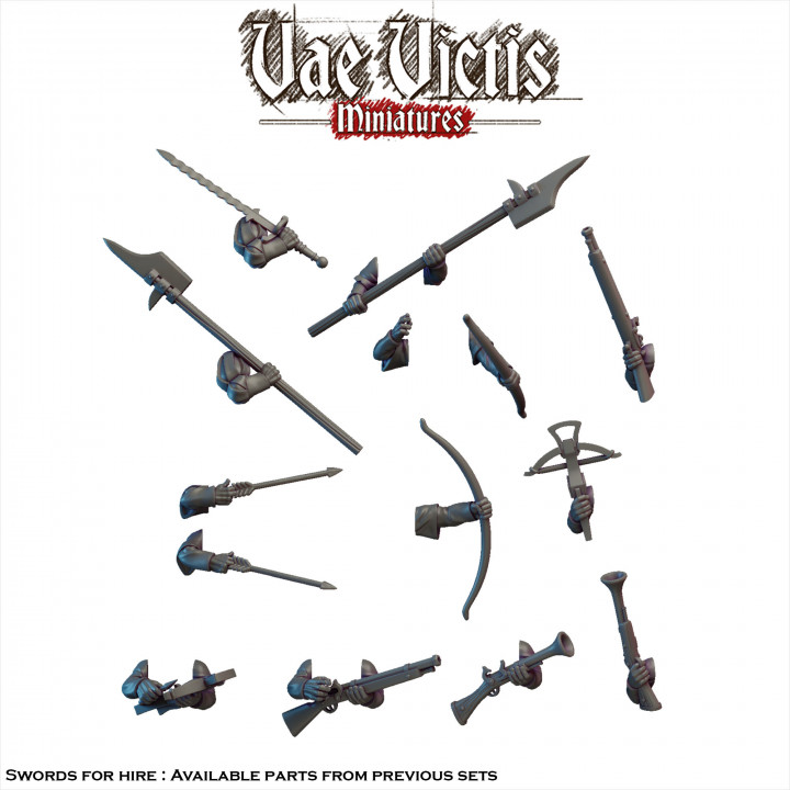 Modular Swords for hire : Militia [PRE-SUPPORTED] image