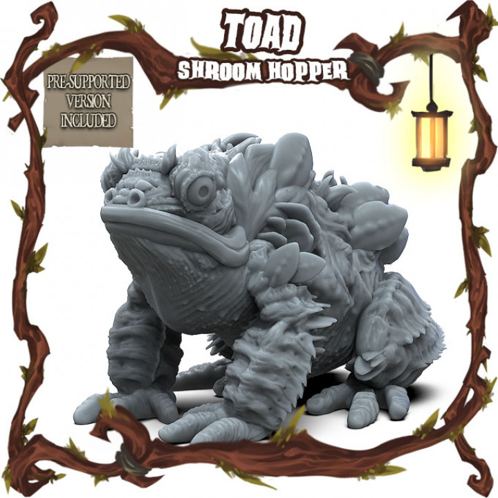 3D Printable 1 KICKSTARTER Garden Fable Shroom Hopper by RocketPigGames