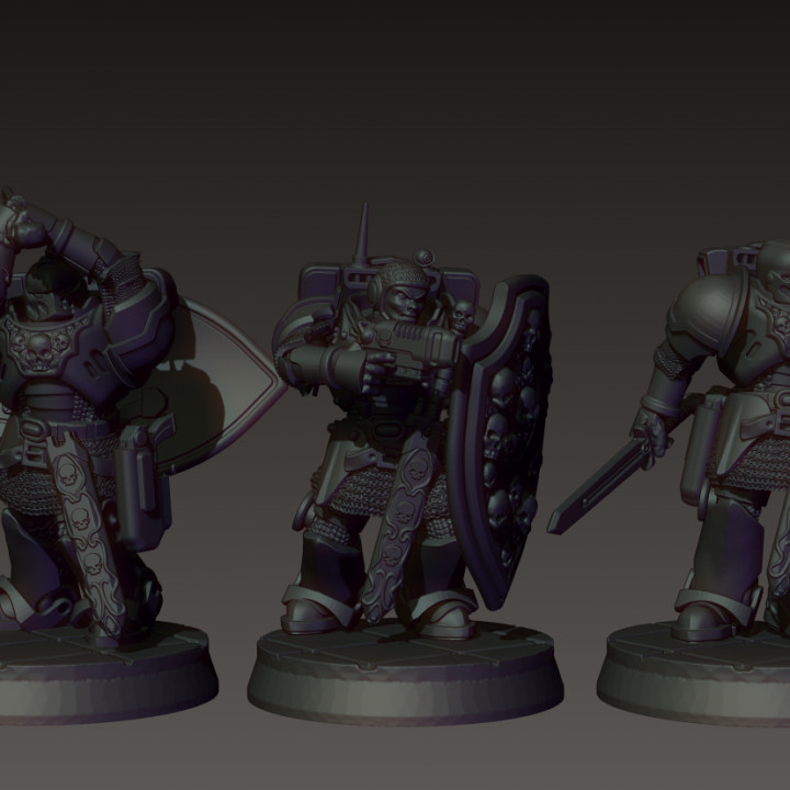 Space Knights - Multipart Sword Veterans image