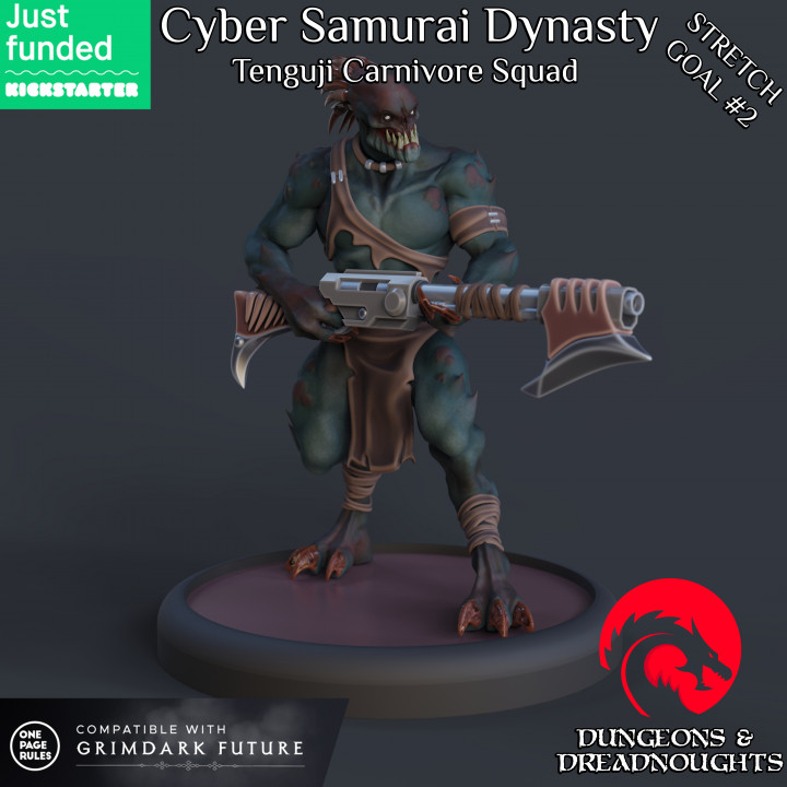 Tenguji (30 Models) - Cyber Samurai Dynasty image