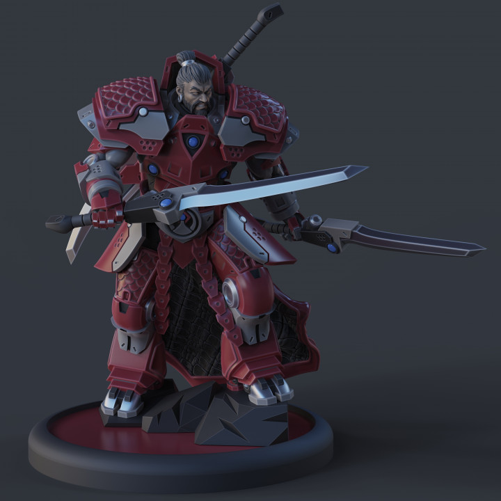 The Great Dragon - Master of the Legion - Cyber Samurai Dynasty image