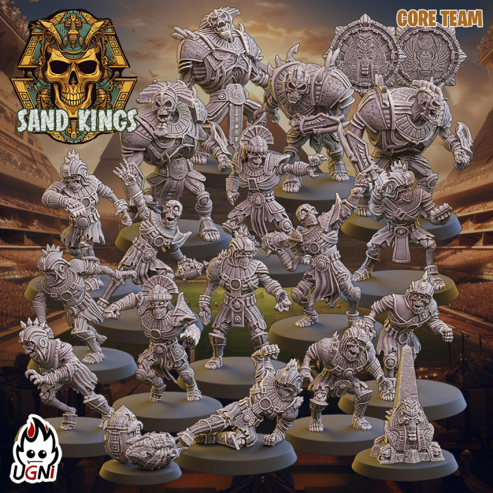 Expanded Sand Kings Team (Regular Style) image