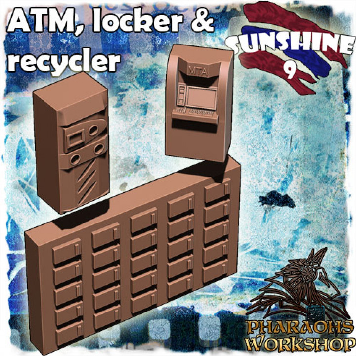 ATM, Bottle Deposit Machine and Locker image
