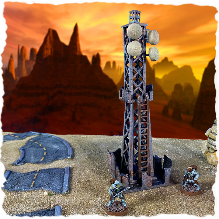 Sci-Fi Radio Tower image