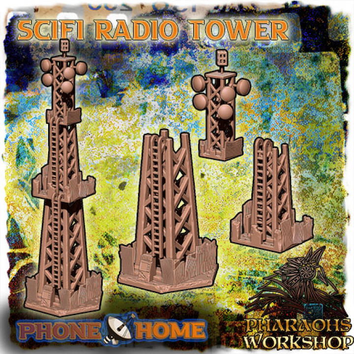Sci-Fi Radio Tower image