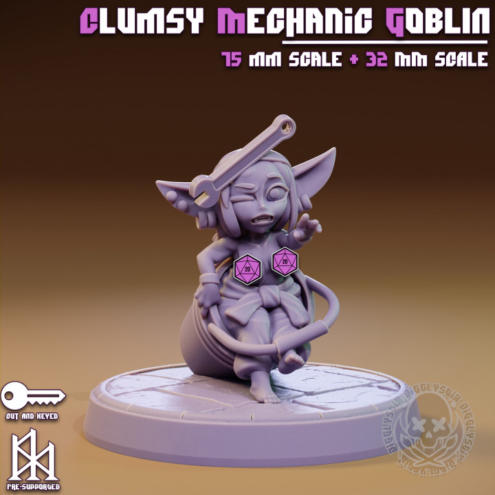 Clumsy Apprentice Mechanic Goblin image