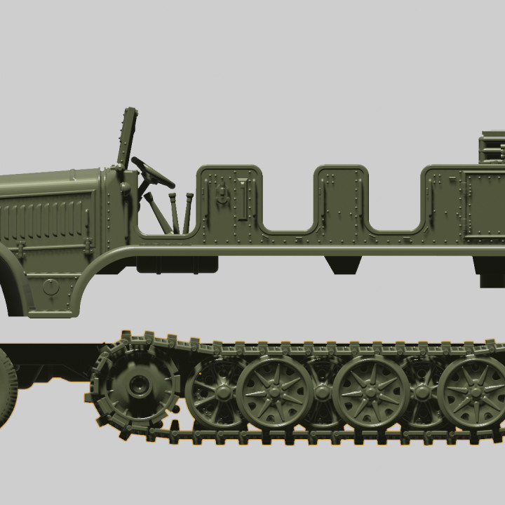 自動車 SmartKit Maultier Half-Track DML 6768 1/35 Sd.Kfz.3a Maultier Half-Track mit 3.7cm FlaK