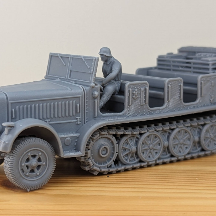 自動車 SmartKit Maultier Half-Track V3000S/SSM Maultier German Half Track with tall cargo bed