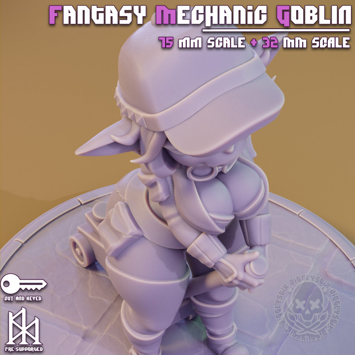 Fantasy Mechanic Goblin image